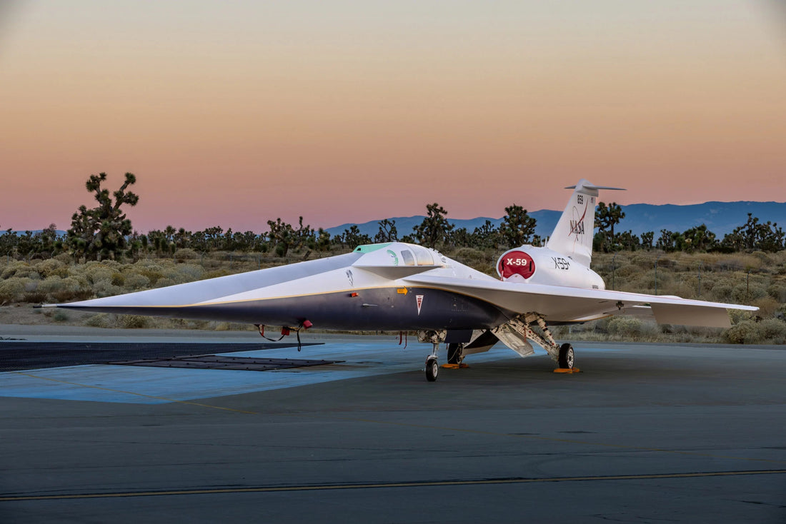 NASA AND LOCKHEED MARTIN UNVEIL THE X-59 SUPERSONIC JET - TheArsenale