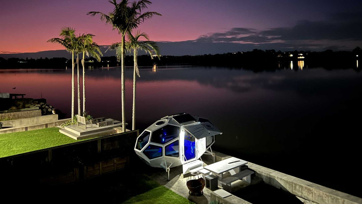 P.O.D. CAMPER: AMPHIBIOUS SHELTER FOR OUTDOOR ADVENTURES - TheArsenale