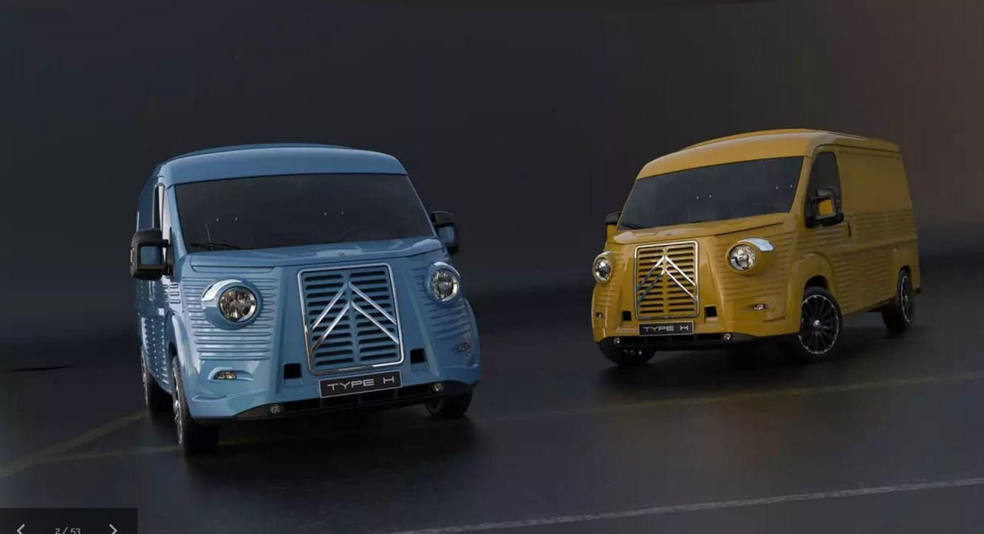 Rebirth of a classic, the 70th Anniversary Citroën H Van - TheArsenale