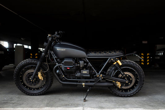 Recast Moto's Guzzi Nevada 750 is a Night Prowler - TheArsenale