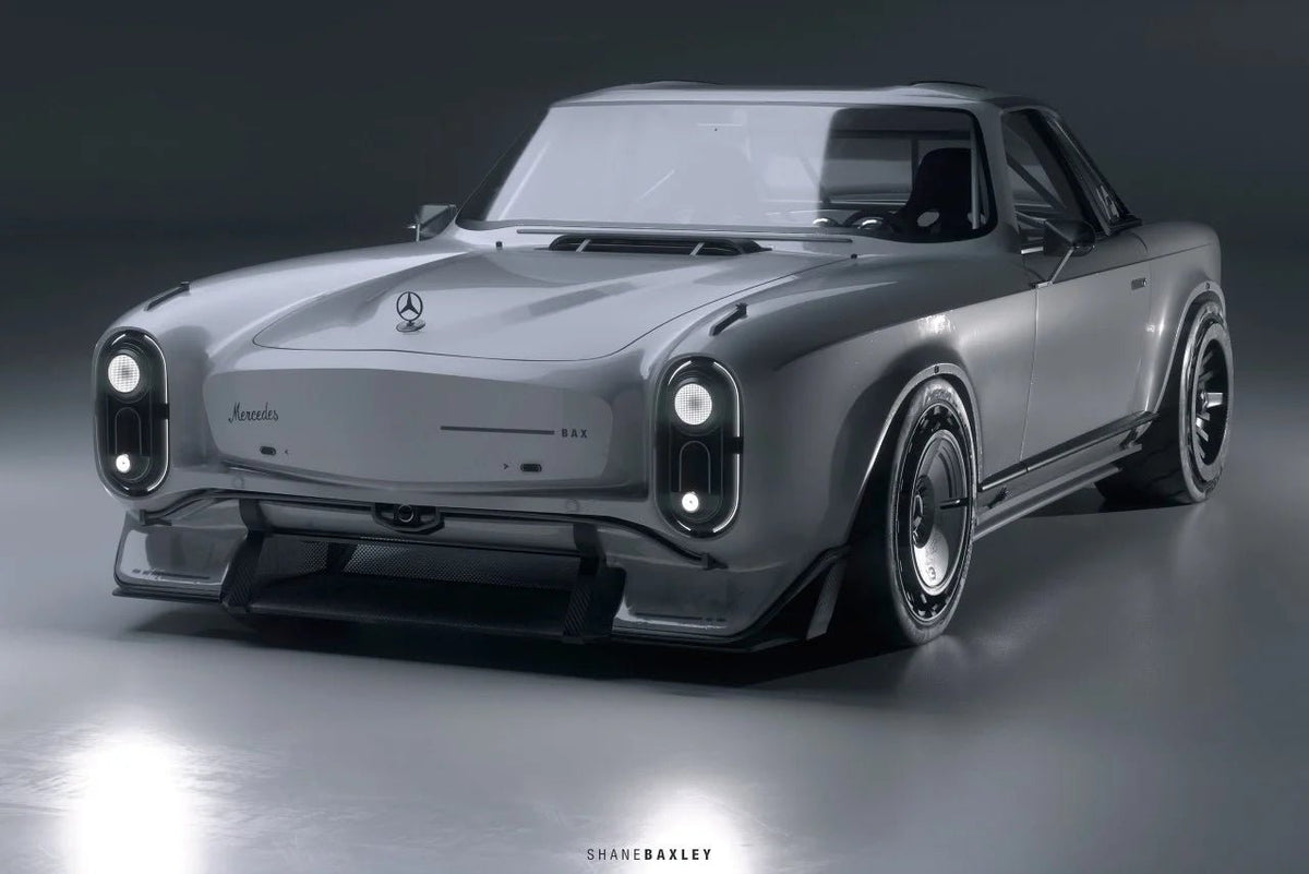 REIMAGINING THE CLASSIC MERCEDES-BENZ 280SL - TheArsenale