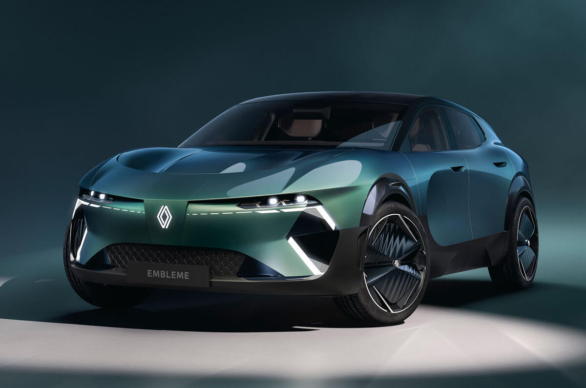 Renault Embleme hydrogen-powered shooting brake concept
