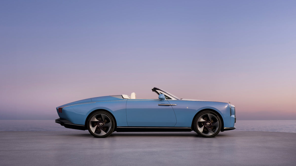 Rolls-Royce Project Nightingale production concept in Côte d’Azur Blue