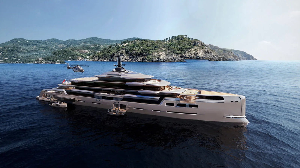 T. FOTIADIS DESIGN'S 101M LUXURY YACHT CONCEPT - TheArsenale