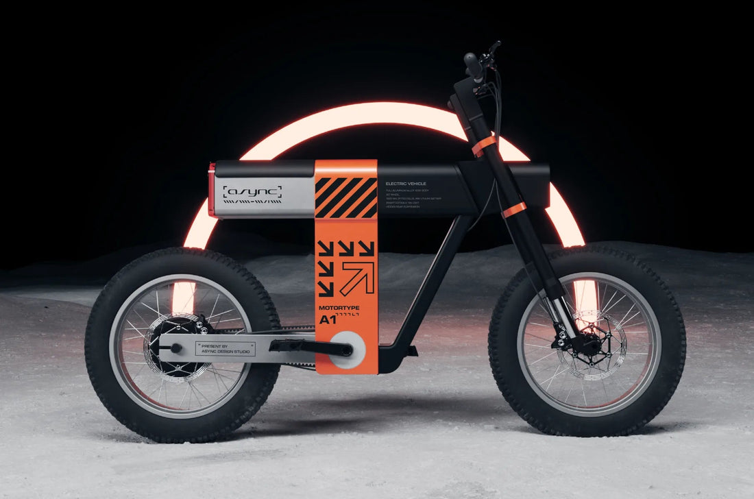 THE ASYNC A1 BIKE FOR URBAN AND OFF-ROAD ADVENTURES - TheArsenale