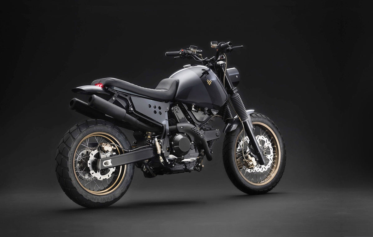 Venier XV Traveler - a Cagiva Grand Canyon turned into a scrambler - TheArsenale