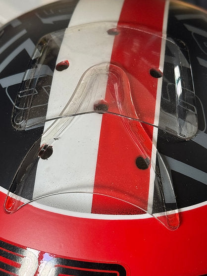 CHARLES LECLERC SCUDERIA FERRARI 2019 GERMAN GP ORIGINAL - BELL HP77 RACE HELMET