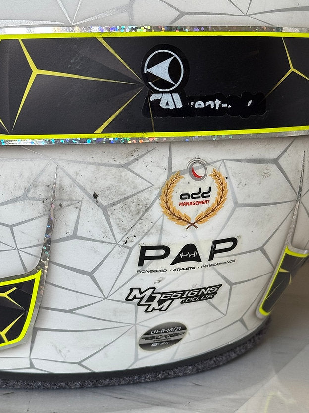 Lando Norris 2021 McLaren Signed F1 Helmet