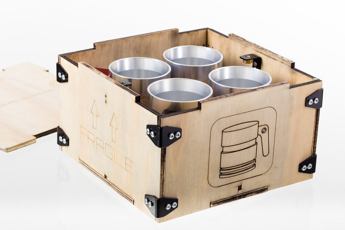 TITANIUM ESPRESSO CUP SET