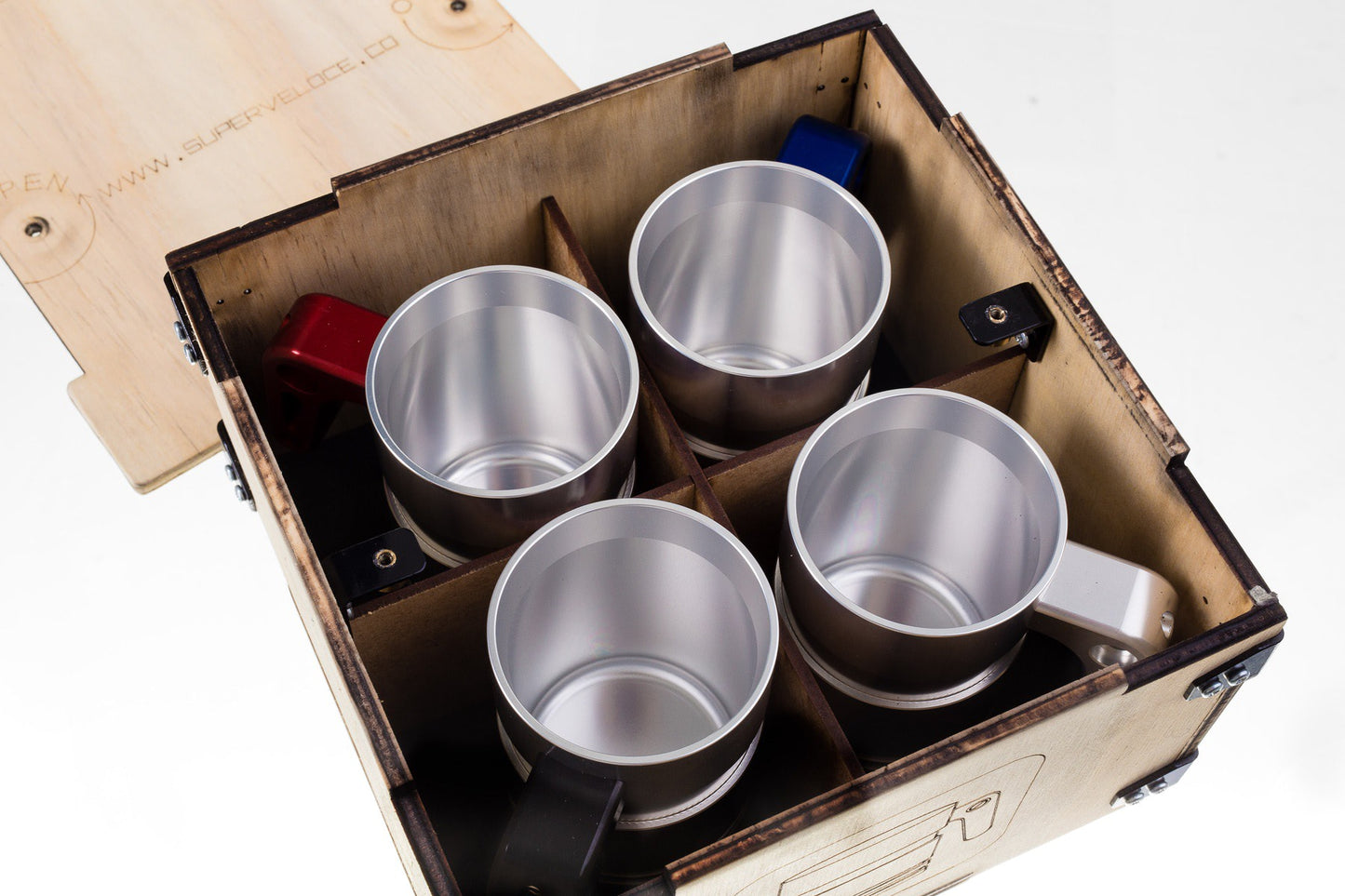 TITANIUM CAPPUCCINO CUP SET