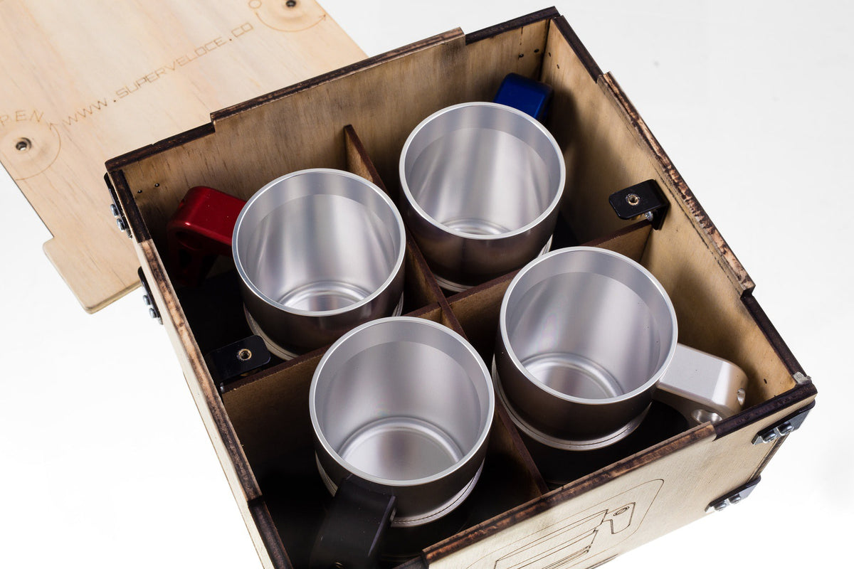 TITANIUM ESPRESSO CUP SET