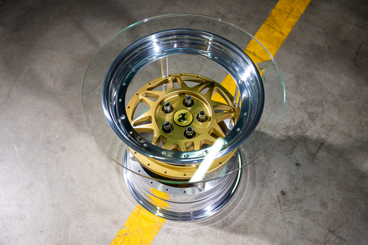 Ferrari 308 Wheel Coffee Table