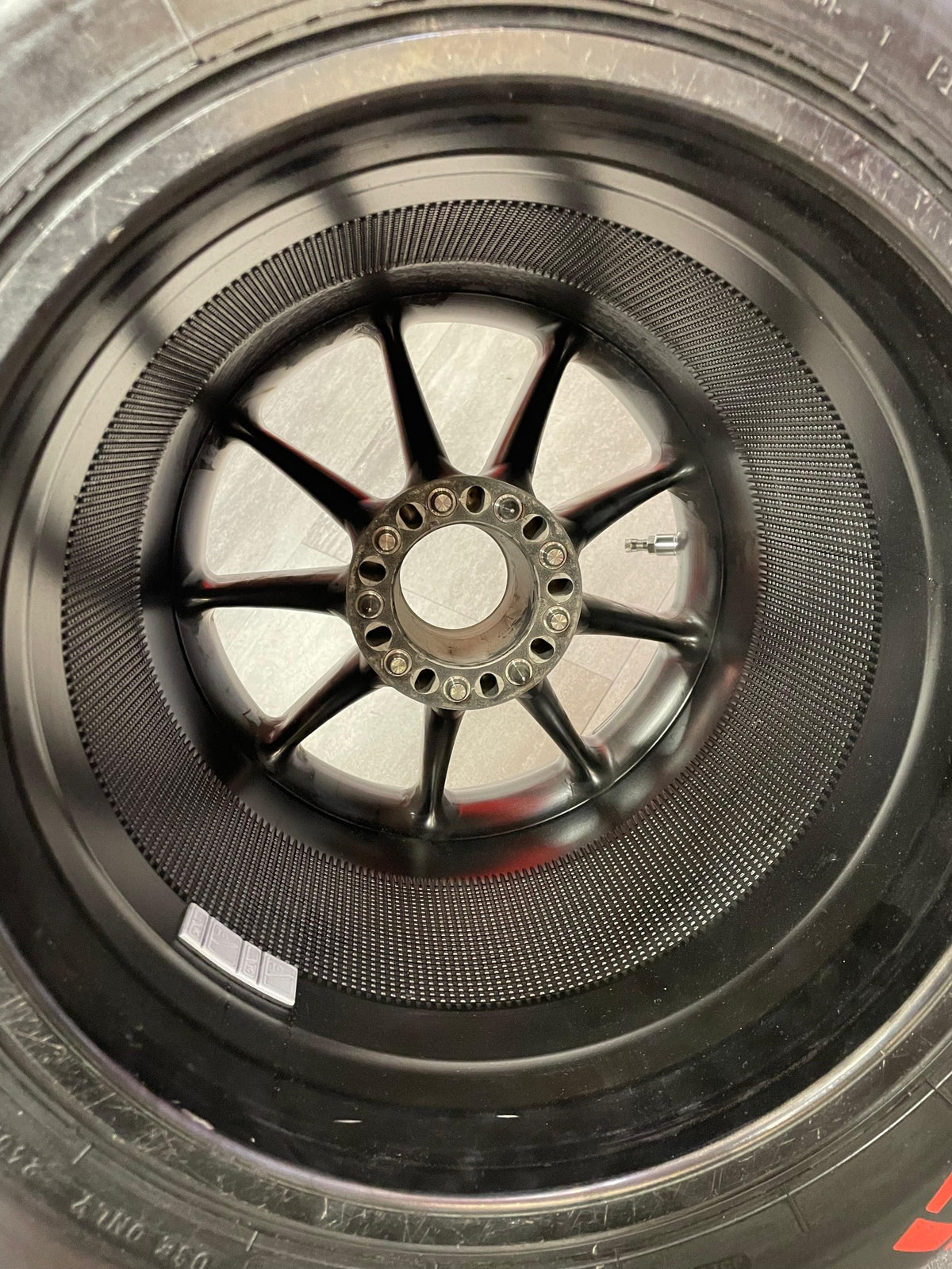 2021  RED BULL RACING FRONT LEFT F1 WHEEL USED BY MAX VERSTAPPEN (SOFT)