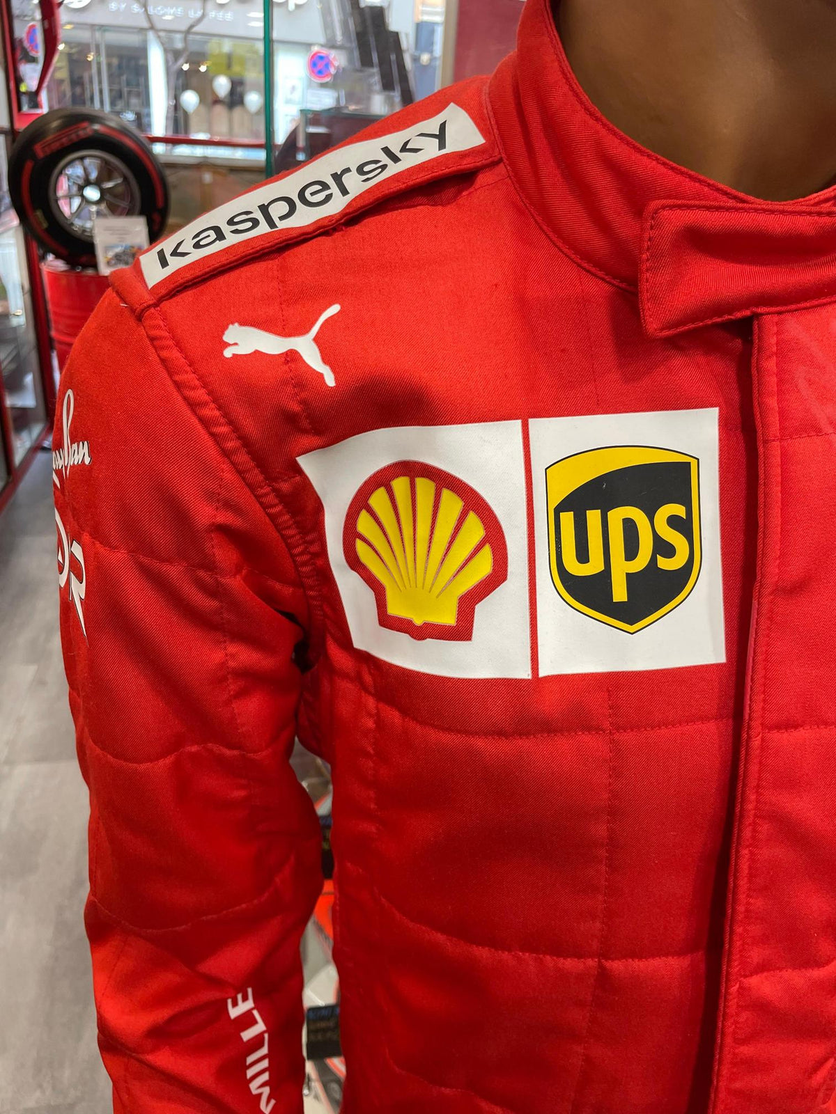 CHARLES LECLERC'S 2021 FERRARI RACE SUIT