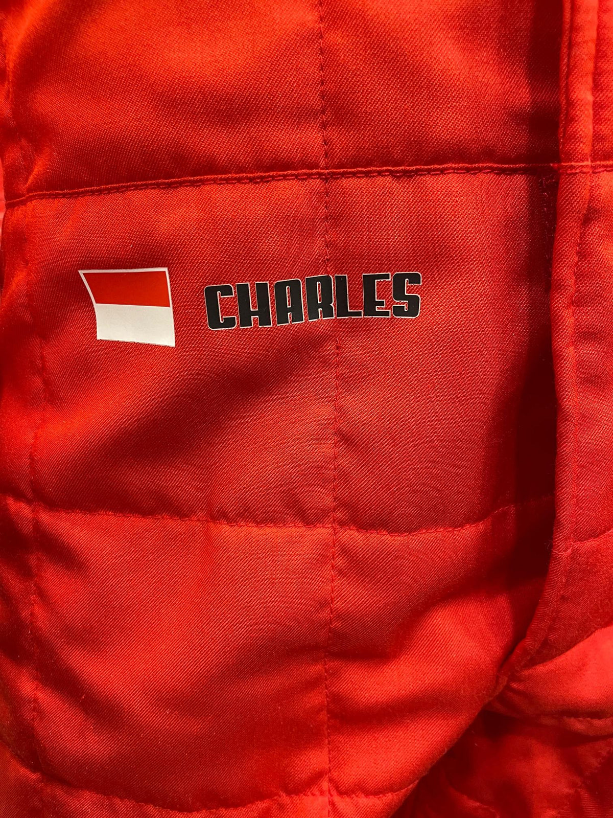 CHARLES LECLERC'S 2021 FERRARI RACE SUIT