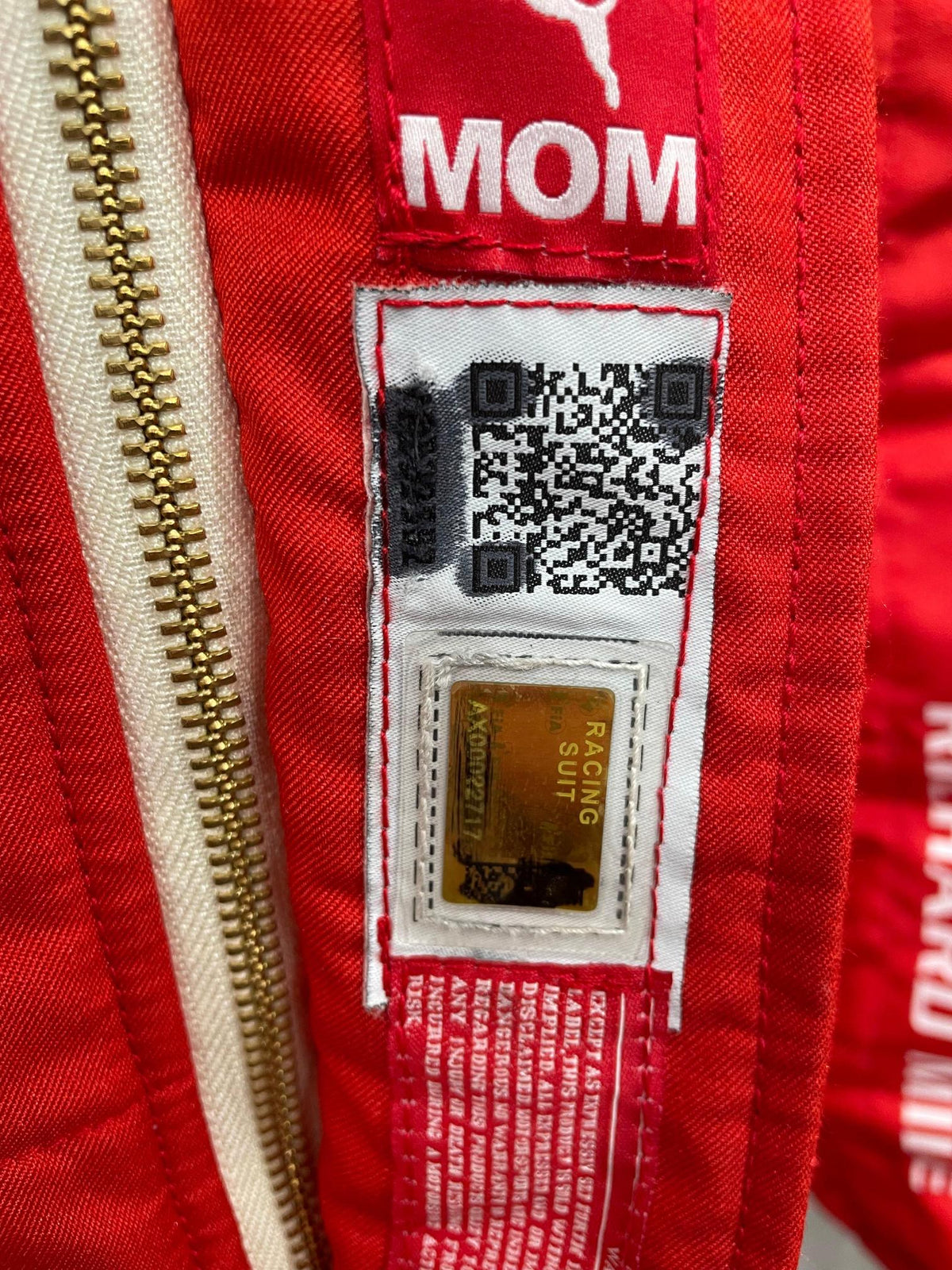 CHARLES LECLERC'S 2021 FERRARI RACE SUIT