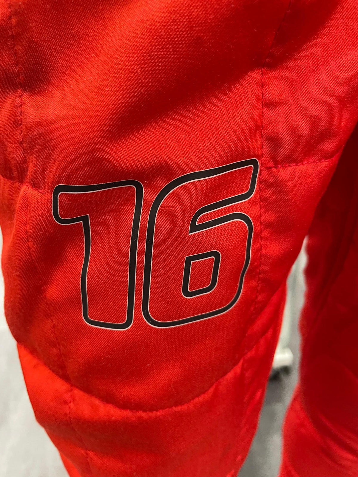 CHARLES LECLERC'S 2021 FERRARI RACE SUIT