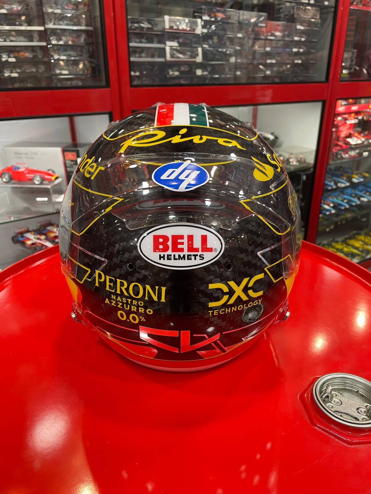 SIGNED CHARLES LECLERC RS7 REPLICA HELMET 2024 WINNER MONZA GP