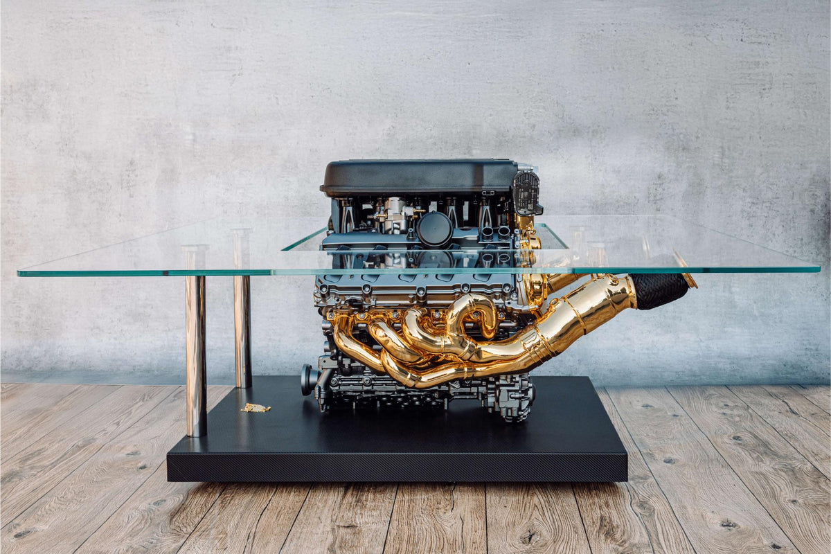 Lamborghini Huracán V10 Engine Coffee Table – Lamborghini Engine Art Table | TheArsenale