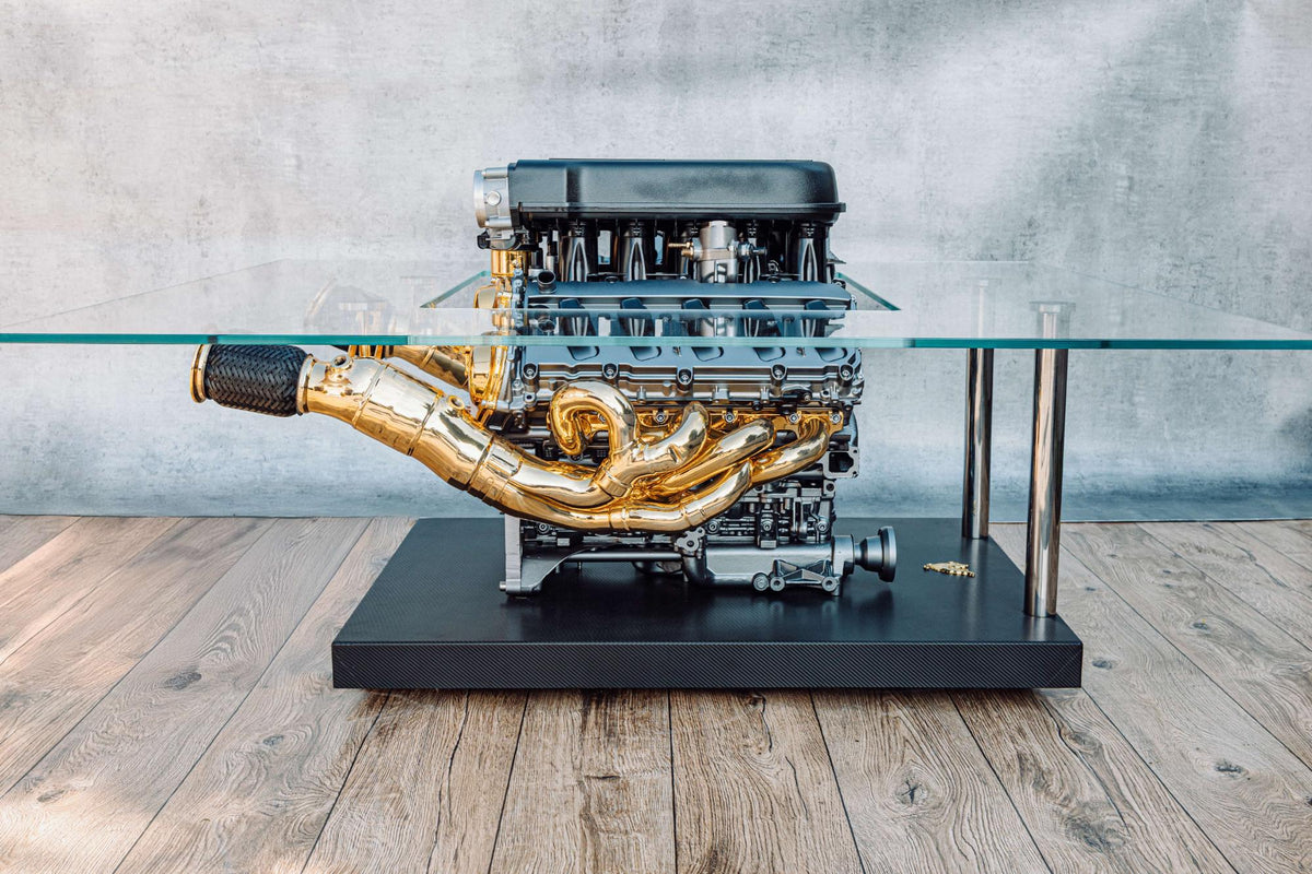 Lamborghini Huracán V10 Engine Coffee Table – Lamborghini Engine Art Table | TheArsenale