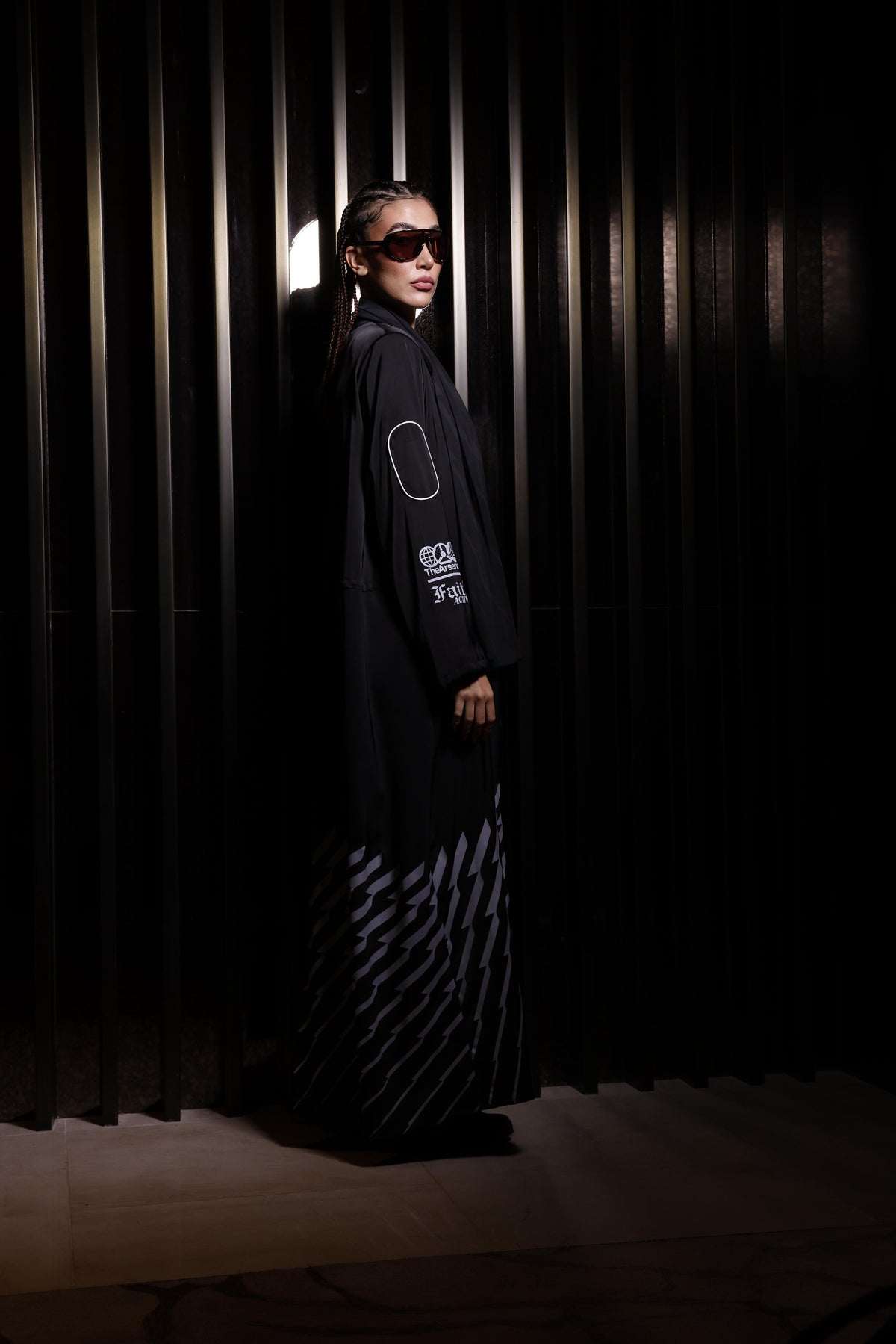 THE BLACK PARKA - THEARSENALE X FAITH CONNEXION, DOHA RUNWAY PIECE
