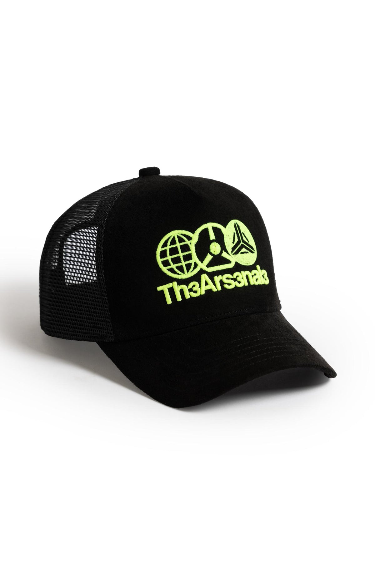 TRUCKER CAP BLACK NEON