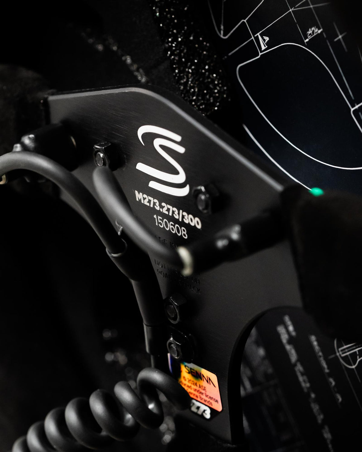1988 McLAREN MP4/4 STEERING WHEEL RE-CREATION