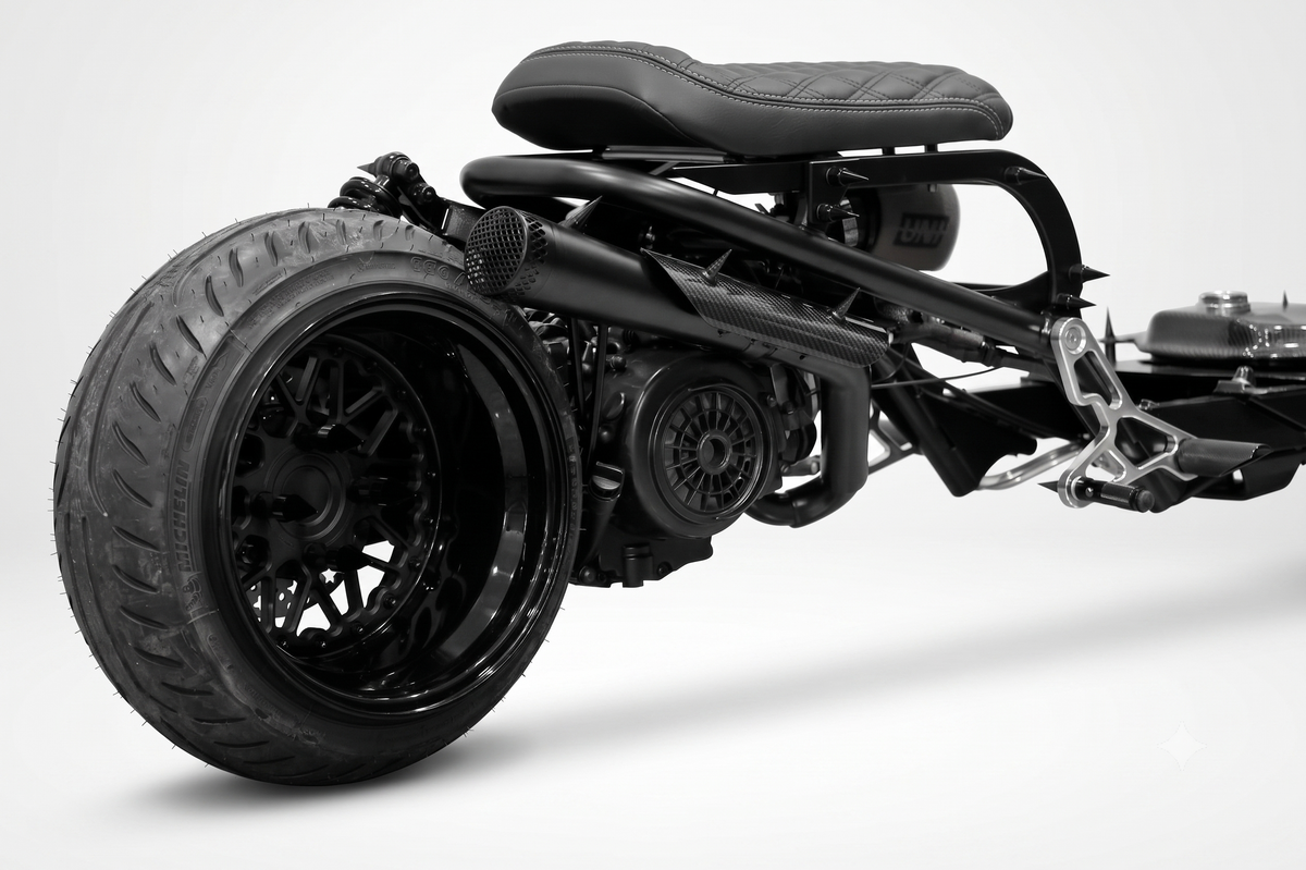Custom Honda Ruckus by DorbyWorks x TheArsenale