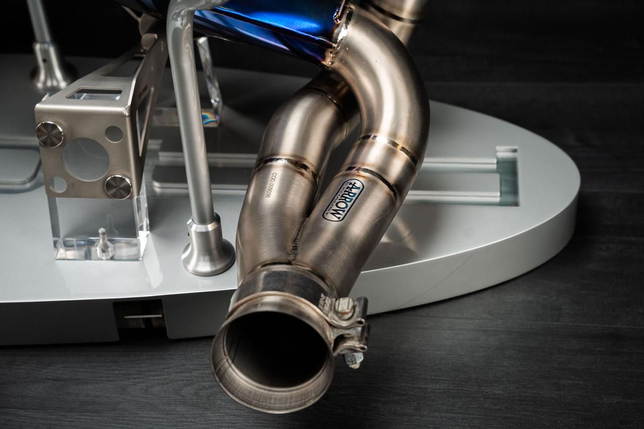 PAGANI HUAYRA TITANIUM EXHAUST COFFEE TABLE - TheArsenale