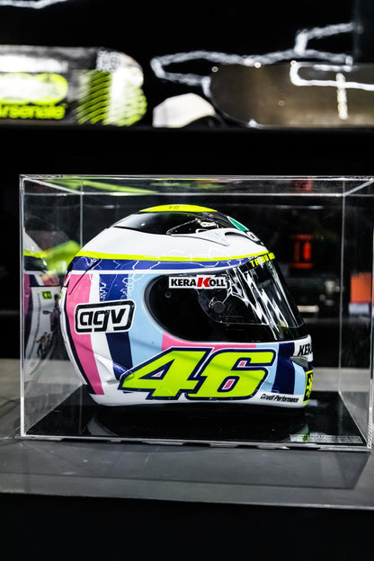 VALENTINO ROSSI 2007 ASSEN MOTOGP ORIGINAL HELMET