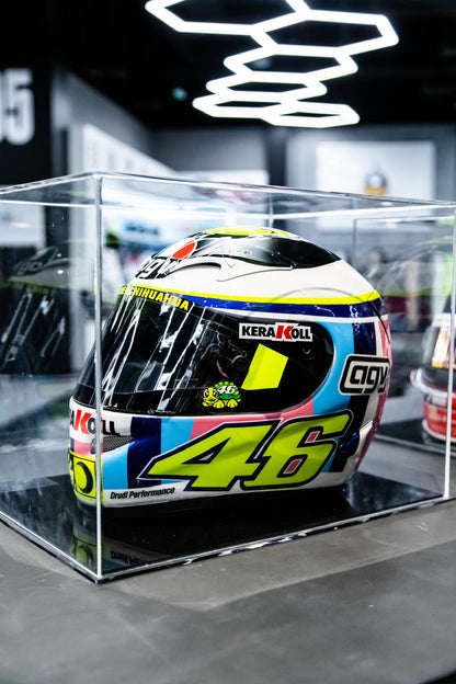 VALENTINO ROSSI 2007 ASSEN MOTOGP ORIGINAL HELMET