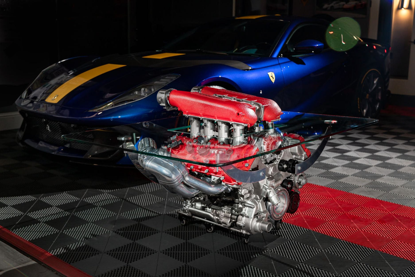 FERRARI 458 ENGINE COFFEE TABLE - TheArsenale