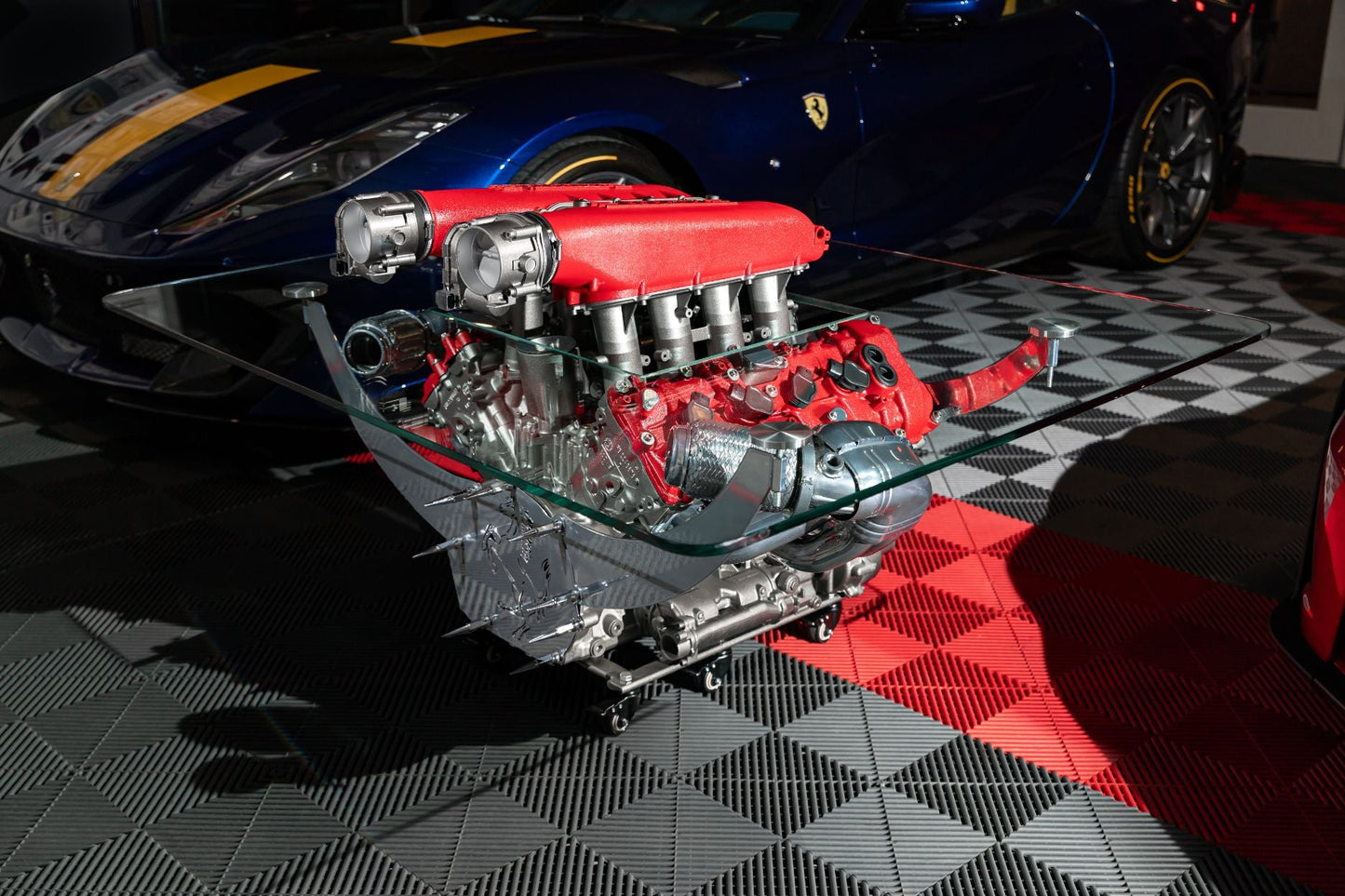 FERRARI 458 ENGINE COFFEE TABLE - TheArsenale