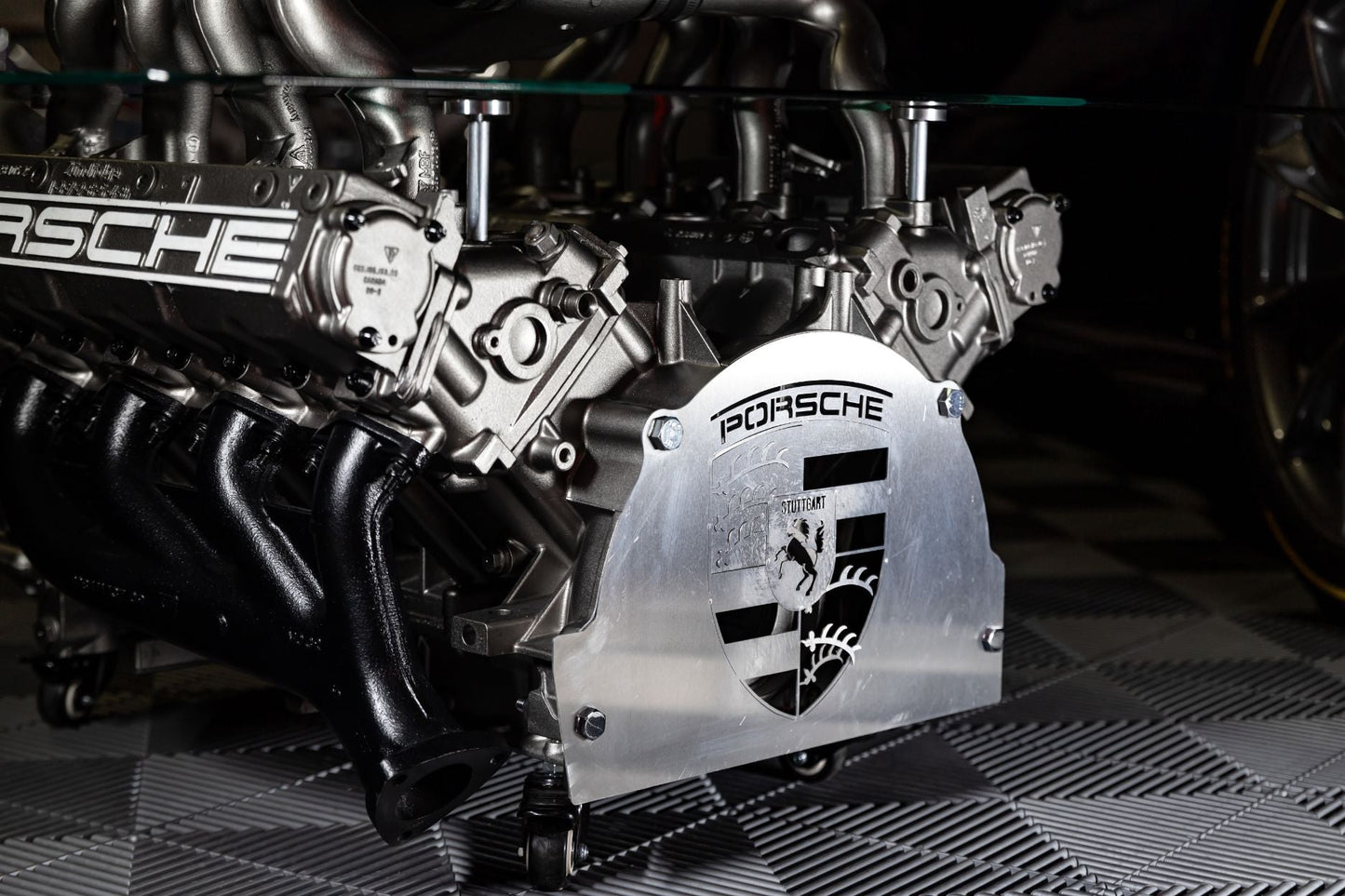 PORSCHE 928 ENGINE COFFEE TABLE - TheArsenale