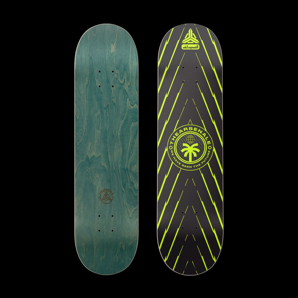 THEARSENALE PALM TREE SKATEBOARD