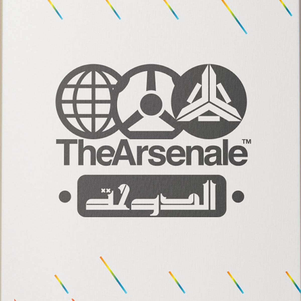 THEARSENALE RAINBOW SKATEBOARD