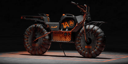 2x2 Ultra Bike - All-Wheel-Drive Electric Motorcycle