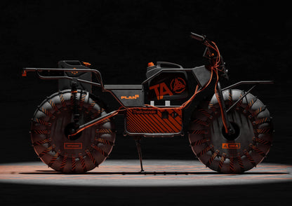 2x2 Ultra Bike - All-Wheel-Drive Electric Motorcycle