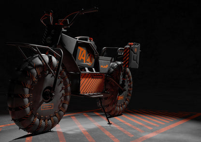 2x2 Ultra Bike - All-Wheel-Drive Electric Motorcycle