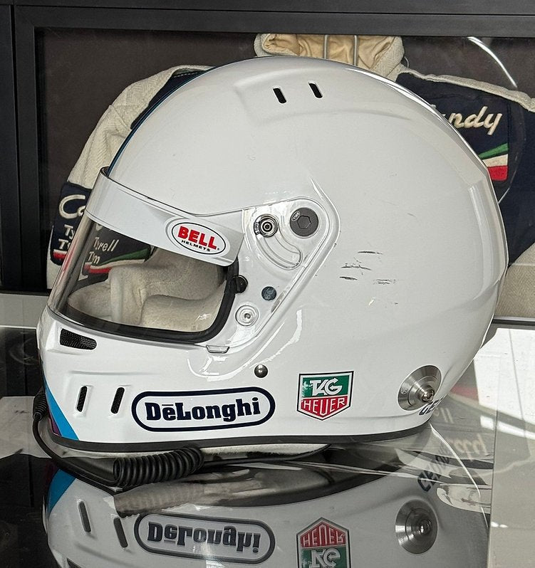 AUTHENTIC BELL GT6 RALLY HELMET AS SEEN IN GRAN TURISMO (2023) FILM - TheArsenale