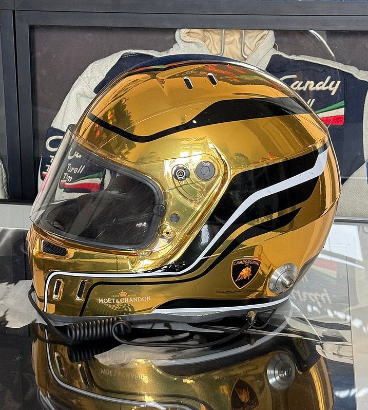 AUTHENTIC BELL GT6 RALLY HELMET FROM GRAN TURISMO (2023) FILM USED BY ACTOR JOSHA STRADOWSKI - TheArsenale