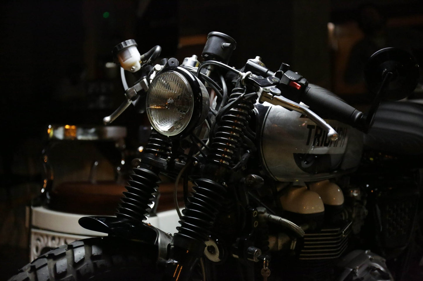 Black Moustache by Tamarit Motorcycles - TheArsenale