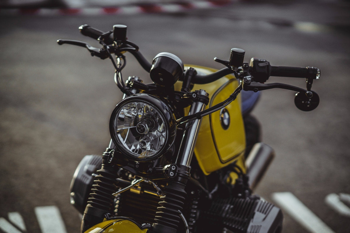 BMW R9T - Gelber Baron