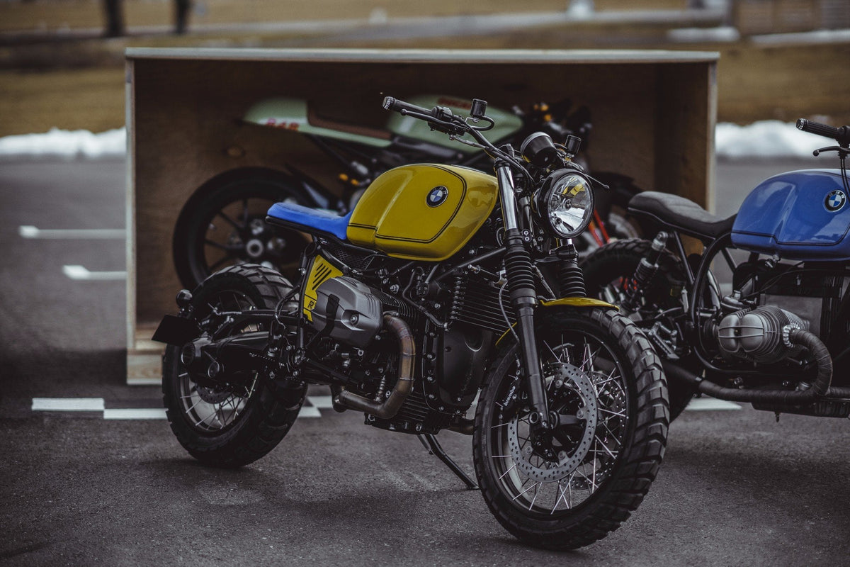 BMW R9T - Gelber Baron