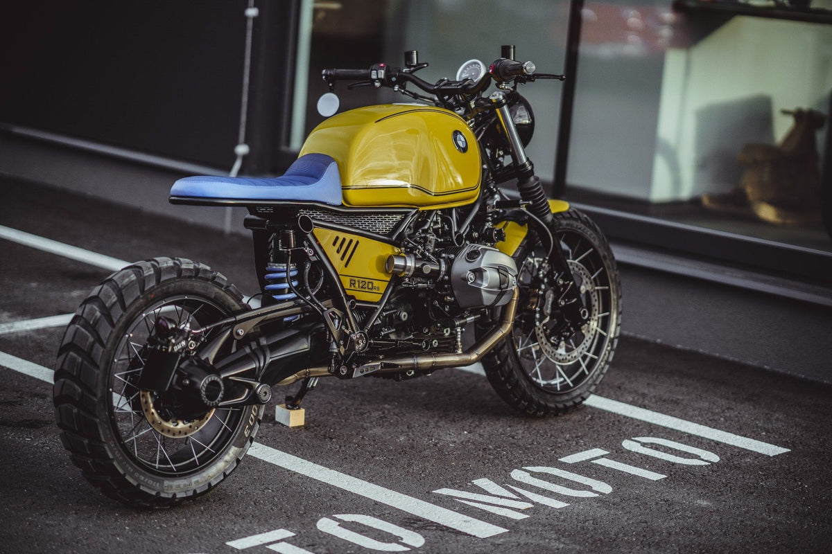 BMW R9T - Gelber Baron