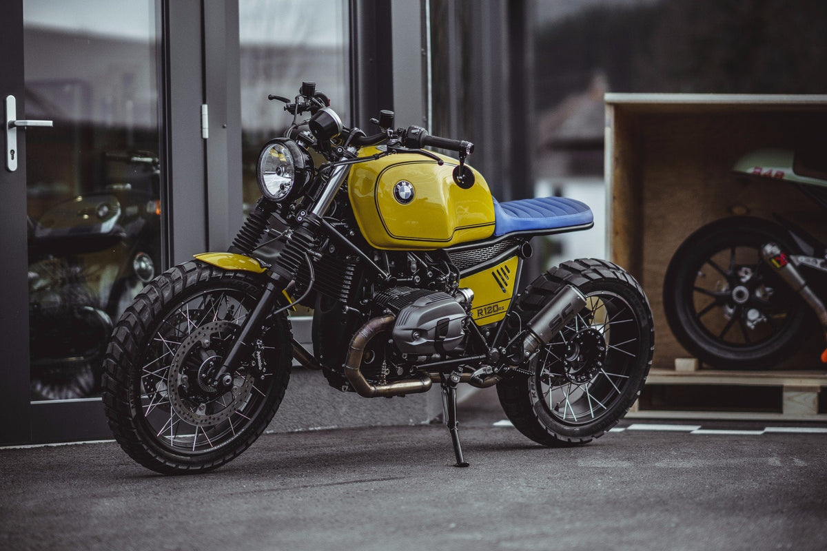 BMW R9T - Gelber Baron