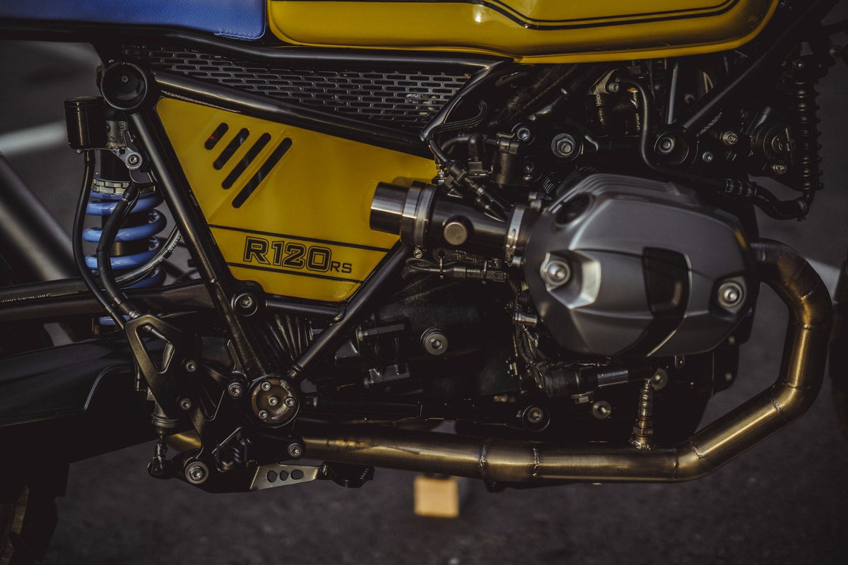 BMW R9T - Gelber Baron