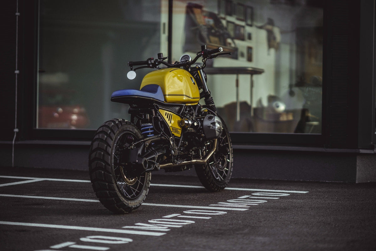 BMW R9T - Gelber Baron