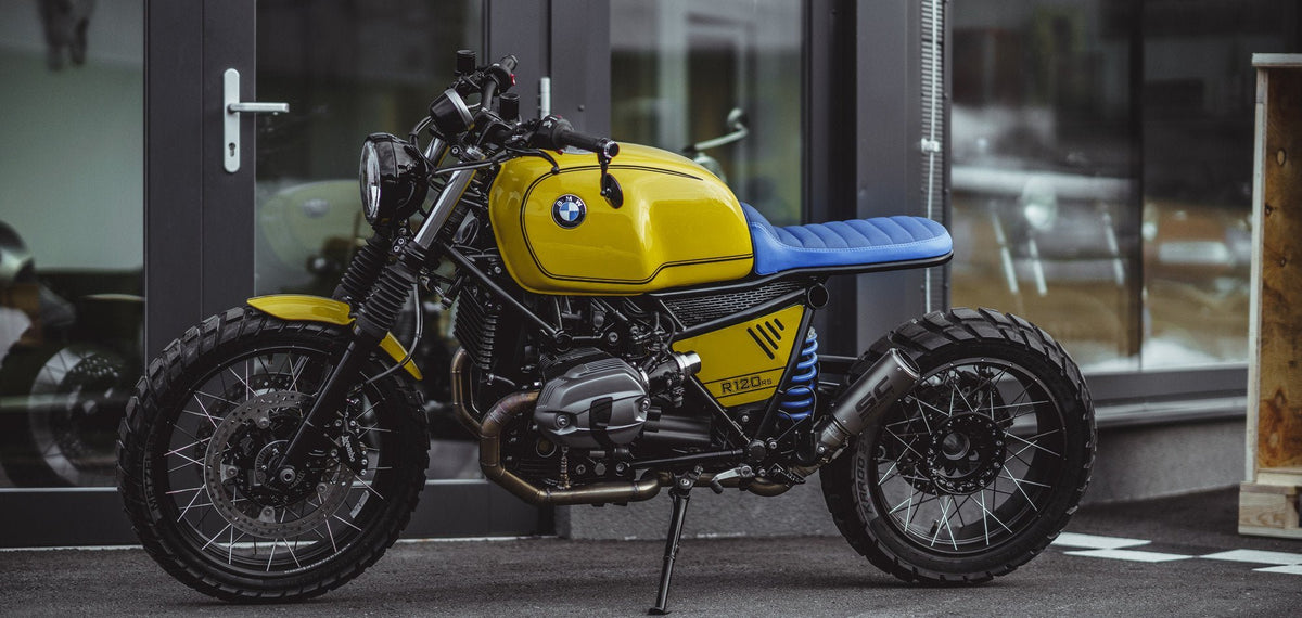 BMW R9T - Gelber Baron