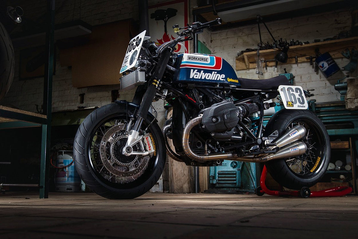 BMW RnineT "Valvoline" by Workhorse Speedshop